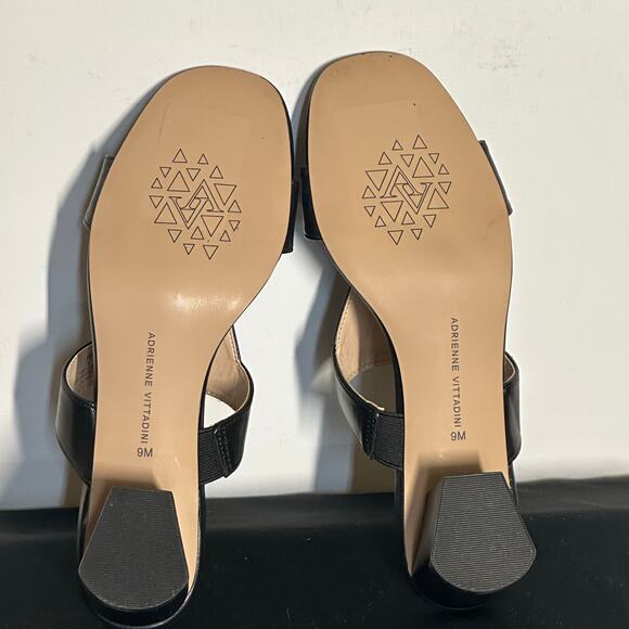 Adrienne Vittadini Women's ADELYN Block Heel Sandals Size 9 Like New! - Picture 7 of 9